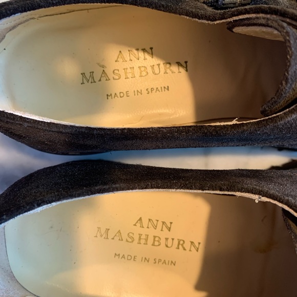 Ann Mashburn Double Monk Strap Shoes - Chocolate Suede- Size 36/6 - Picture 5 of 7